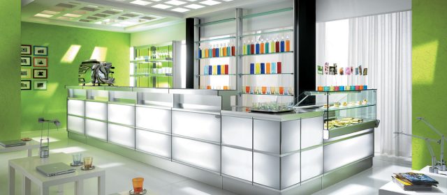 Come illuminare il bar in stile moderno e funzionale