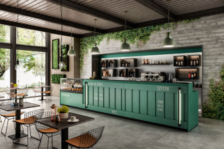 Arredo bar modello Container