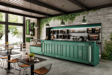 Arredo bar modello Container