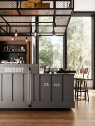 Dettaglio arredo bar modello Container