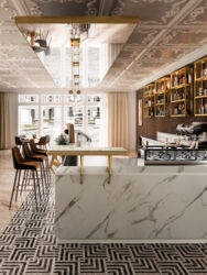 Dettaglio arredo bar modello Harris