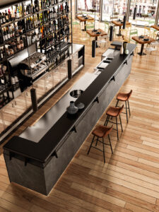 Arredo bar modello Bridge