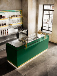 Dettaglio arredo bar modello Harris