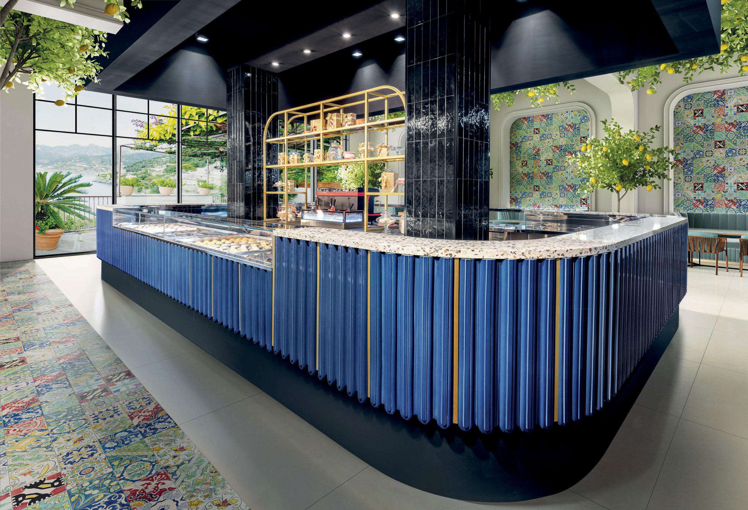Arredamento bar modello Vietri - Frigomeccanica
